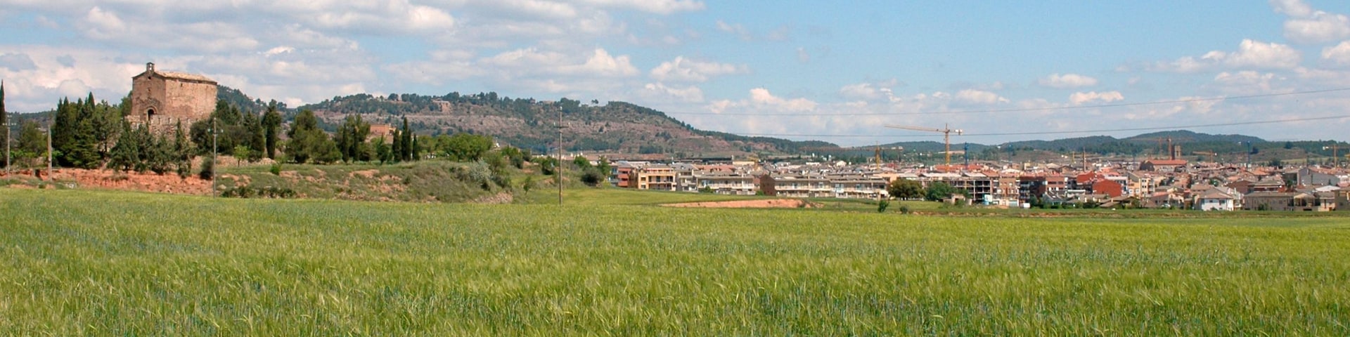 Santpedor des de Sant Francesc This is a photo of a building indexed in the Catalan heritage register as Bé Cultural d'Interès Local (BCIL) under the reference IPA-17213.