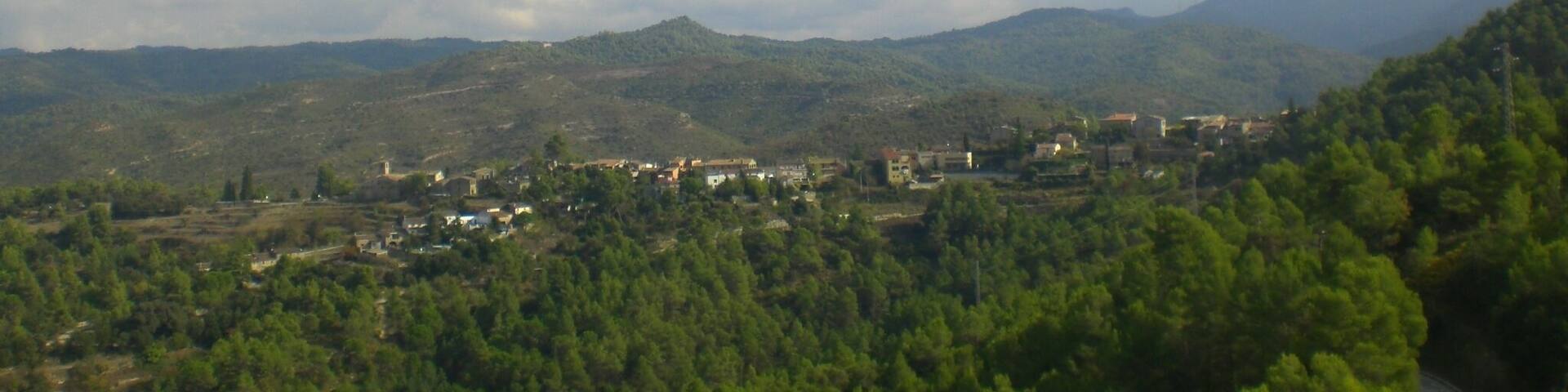 Rocafort des del Castell de Rocafort (novembre 2011)