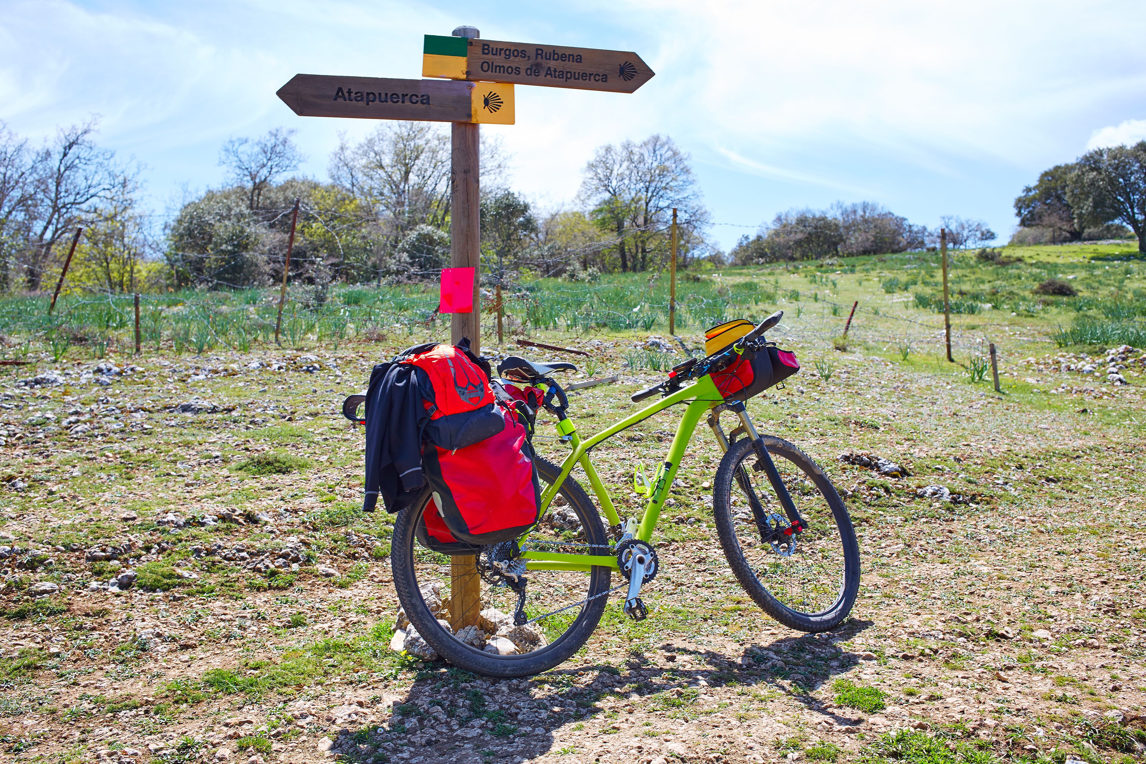 Way of Saint James from Atapuerca to Burgos bike