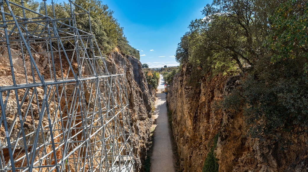 Excavation site, Archaeological site of Atapuerca, UNESCO World Heritage Site, Castilla y Leon, Spain, Europe