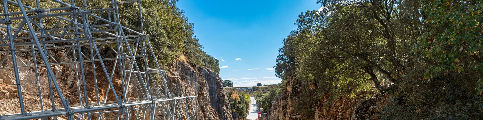Excavation site, Archaeological site of Atapuerca, UNESCO World Heritage Site, Castilla y Leon, Spain, Europe