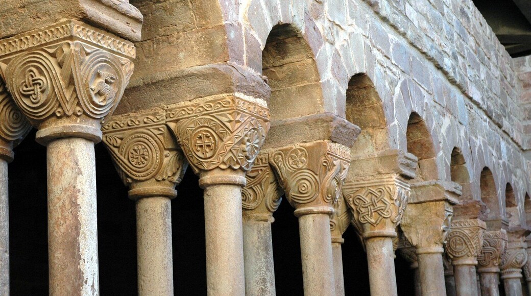 Claustre de Santa Maria de l'Estany - Origen: foto prĂČpia, autor:Josep Grin.