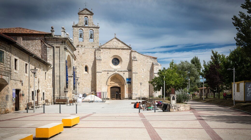 old monastery of San Juan de Ortega, Burgos, Spain