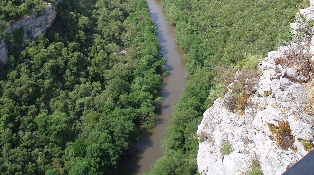 The gorge of the River Ebro in northern Spain
