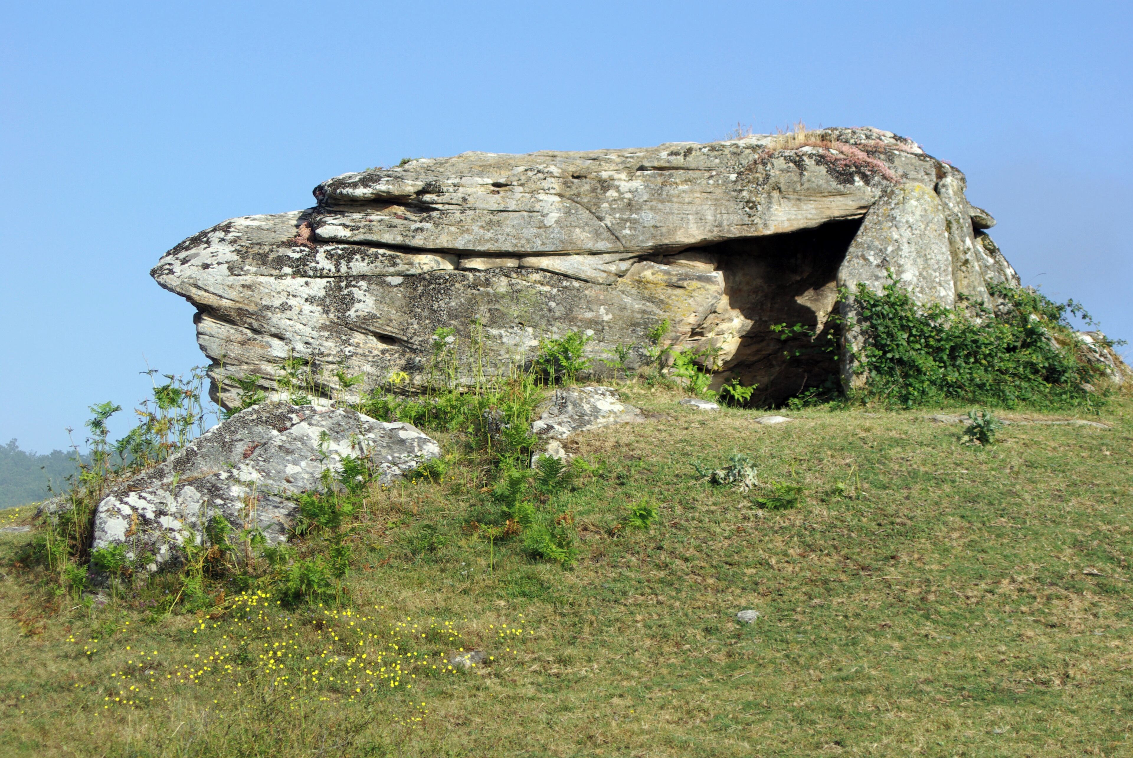 Dolmen of Busnela, Burgos (Spain)