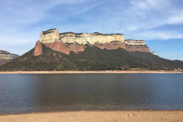 A view of Pantà de Sau