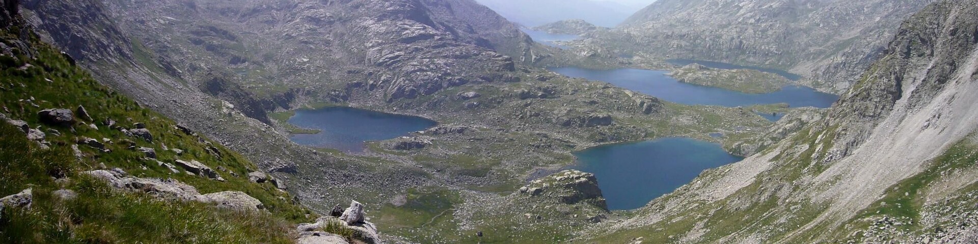 Vall Fosca vista des de la Collada dels Gavatxos; Espot, Pallars Sobirà, Catalunya