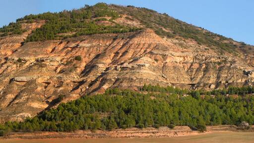 Fluvial stratigraphy: Alluvial plain and channel deposits. Miocene of Caracenilla, Cuenca, Spain