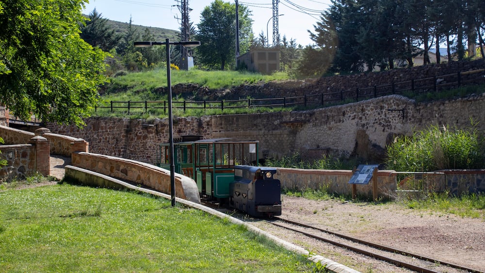 Utrillas mining park train, Teruel