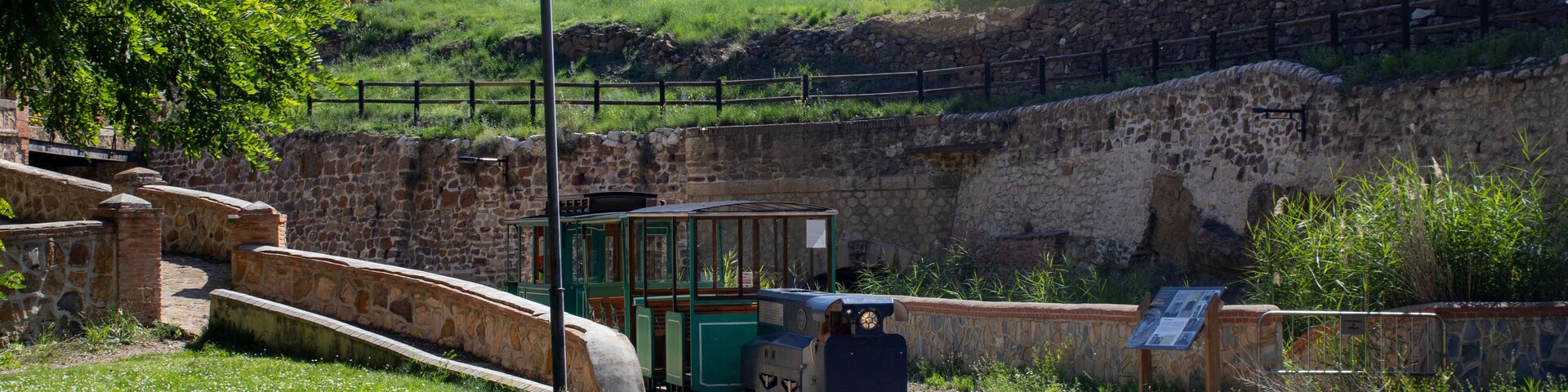 Utrillas mining park train, Teruel
