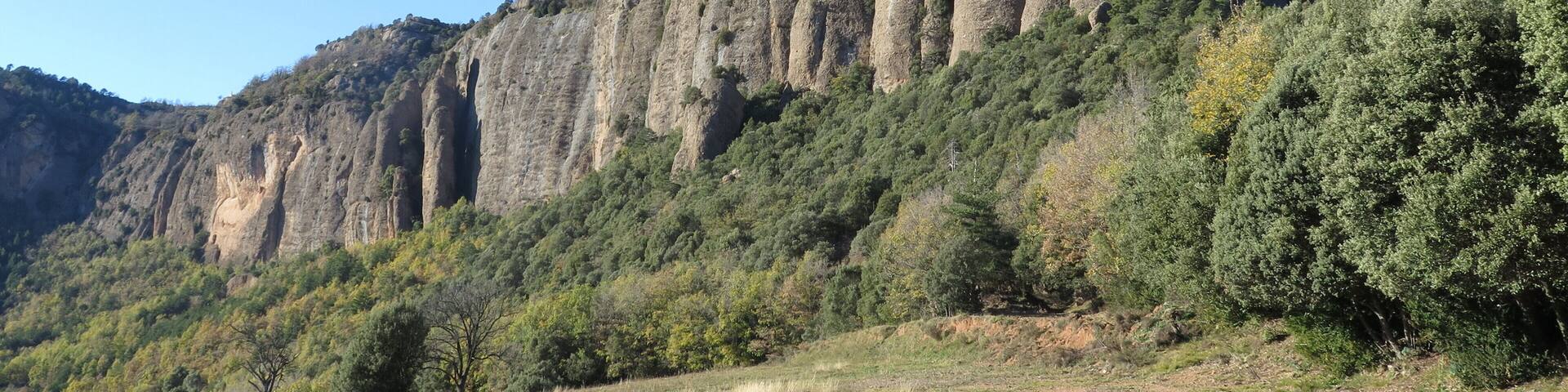 Cingle de l'Espluga des de la Torre de la Corriu