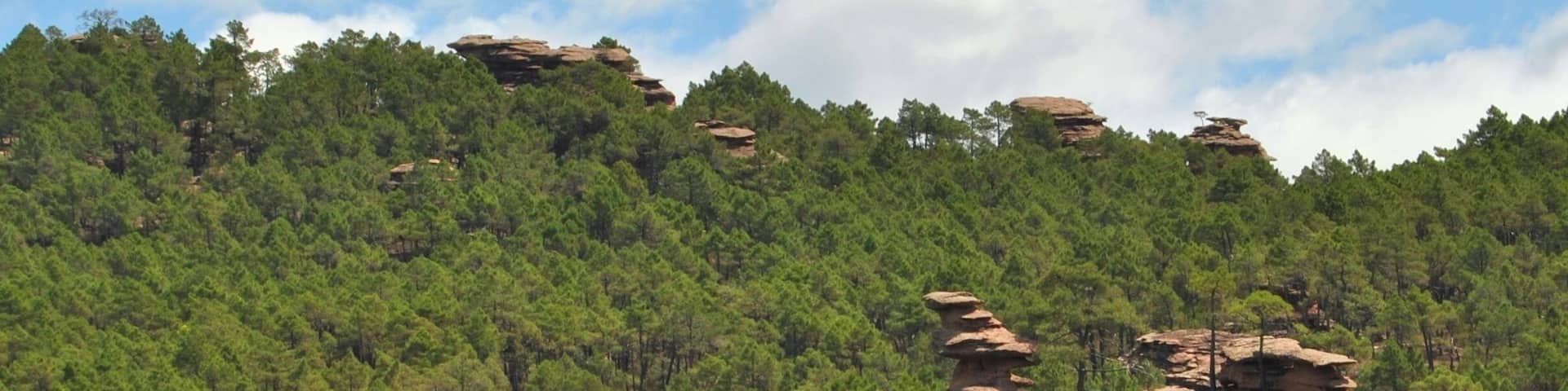 Rock formations - Near Cañete - Cuenca province