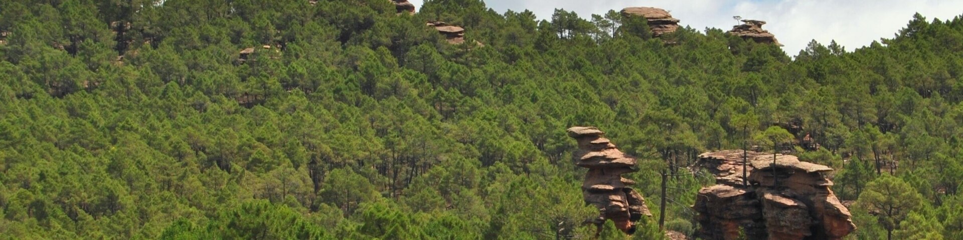 Rock formations - Near Cañete - Cuenca province