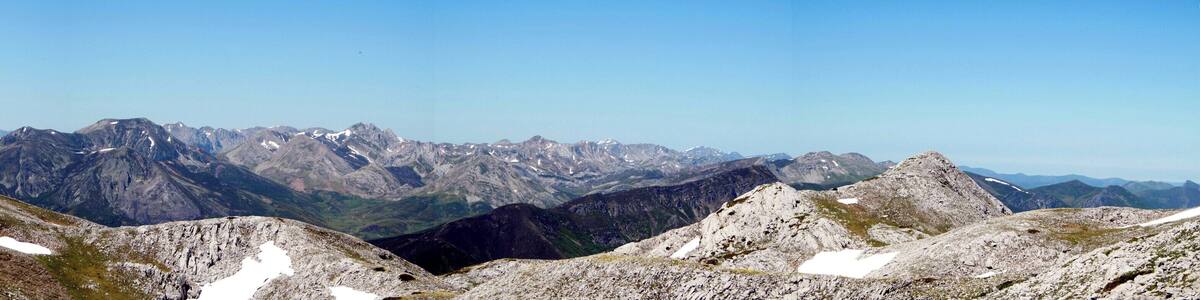 montes de somiedo desde los huertos del diablo