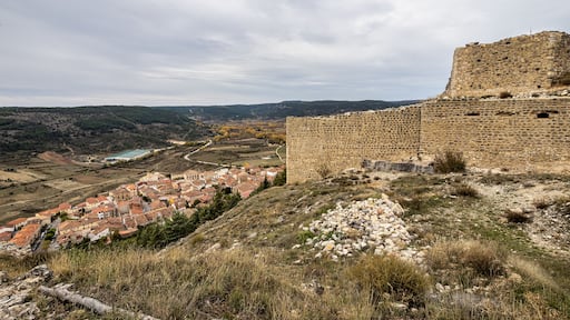 Rochafrida Castle in Beteta, Serrania de Cuenca. Castilla la Mancha, Spain