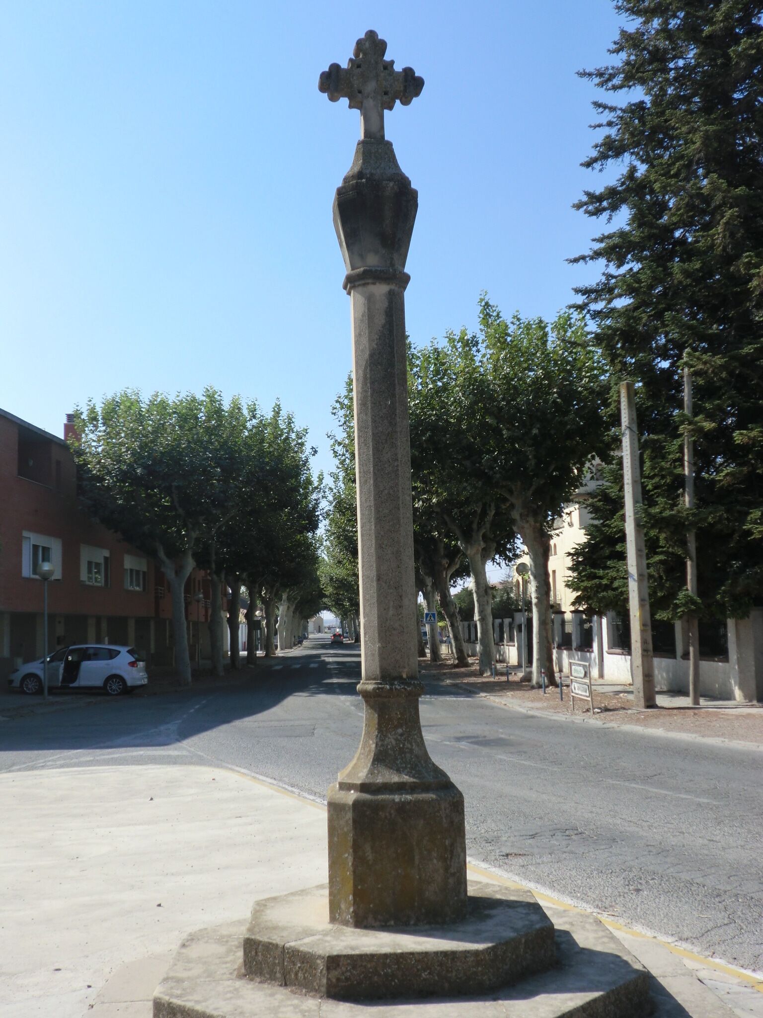 Creu de terme (el Palau d'Anglesola)
