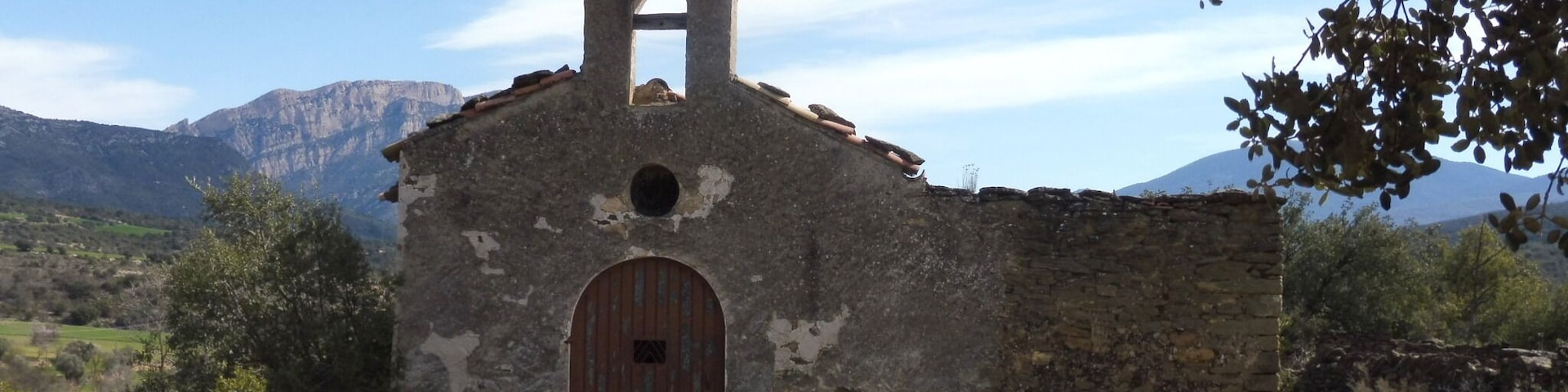 Ermita de la Santíssima Trinitat de la Régola (Àger) This is a photo of a building indexed in the Catalan heritage register as Bé Cultural d'Interès Local (BCIL) under the reference IPA-21935.