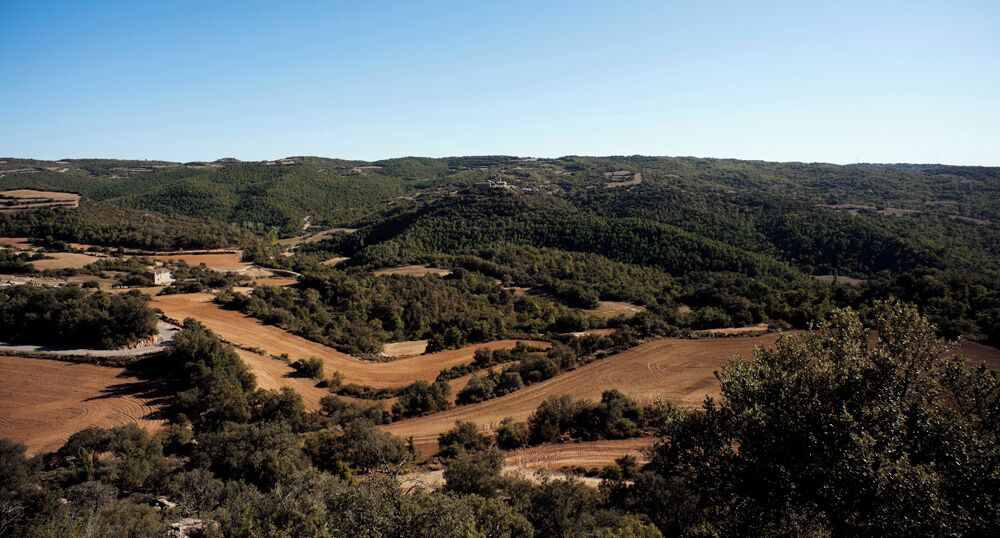 Lloberola des de Santa Maria
