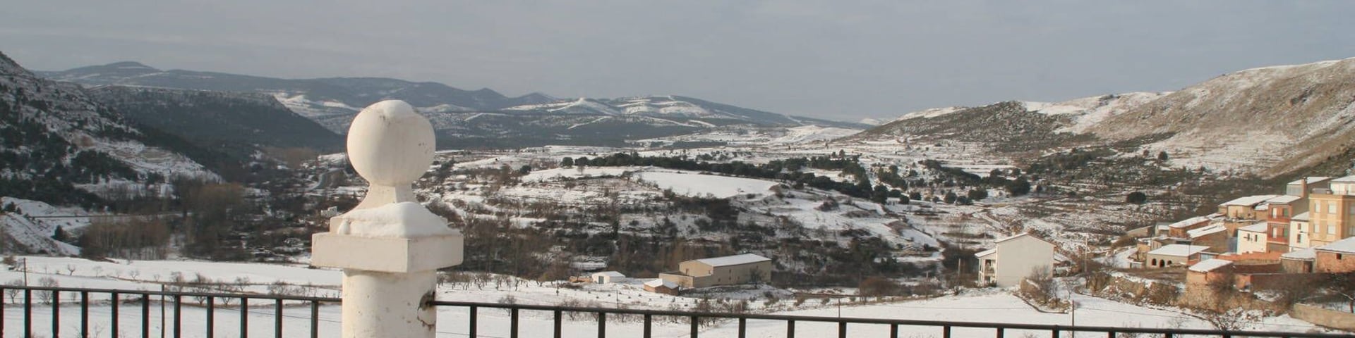 Nieve en Gargallo