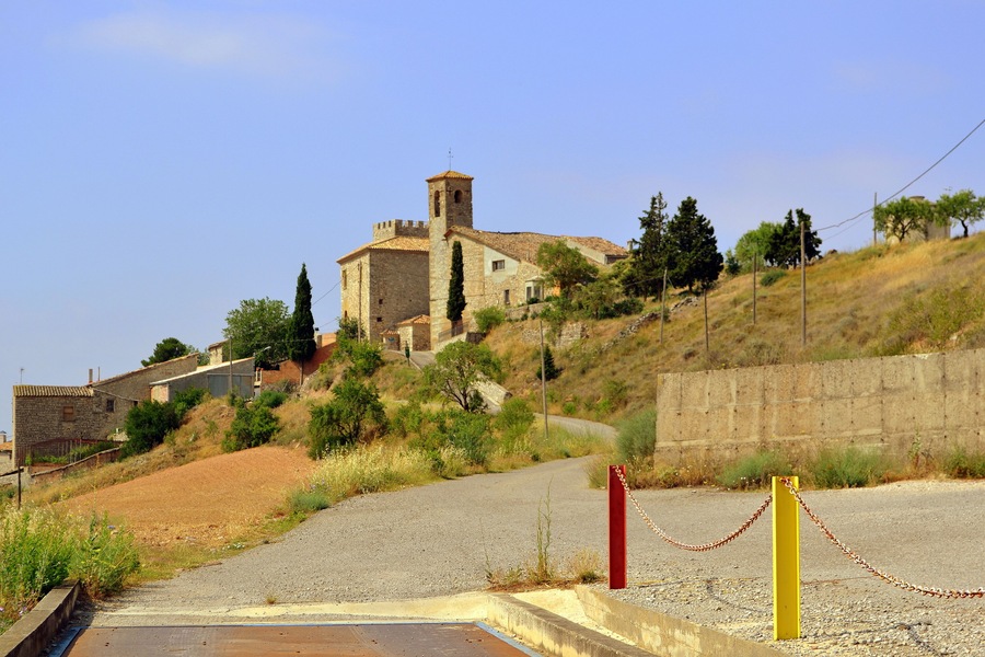 La Curullada, castell, la Segarra, Lleida