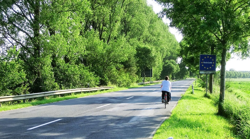 Die Grenze zwischen Deutschland und den Niederlanden