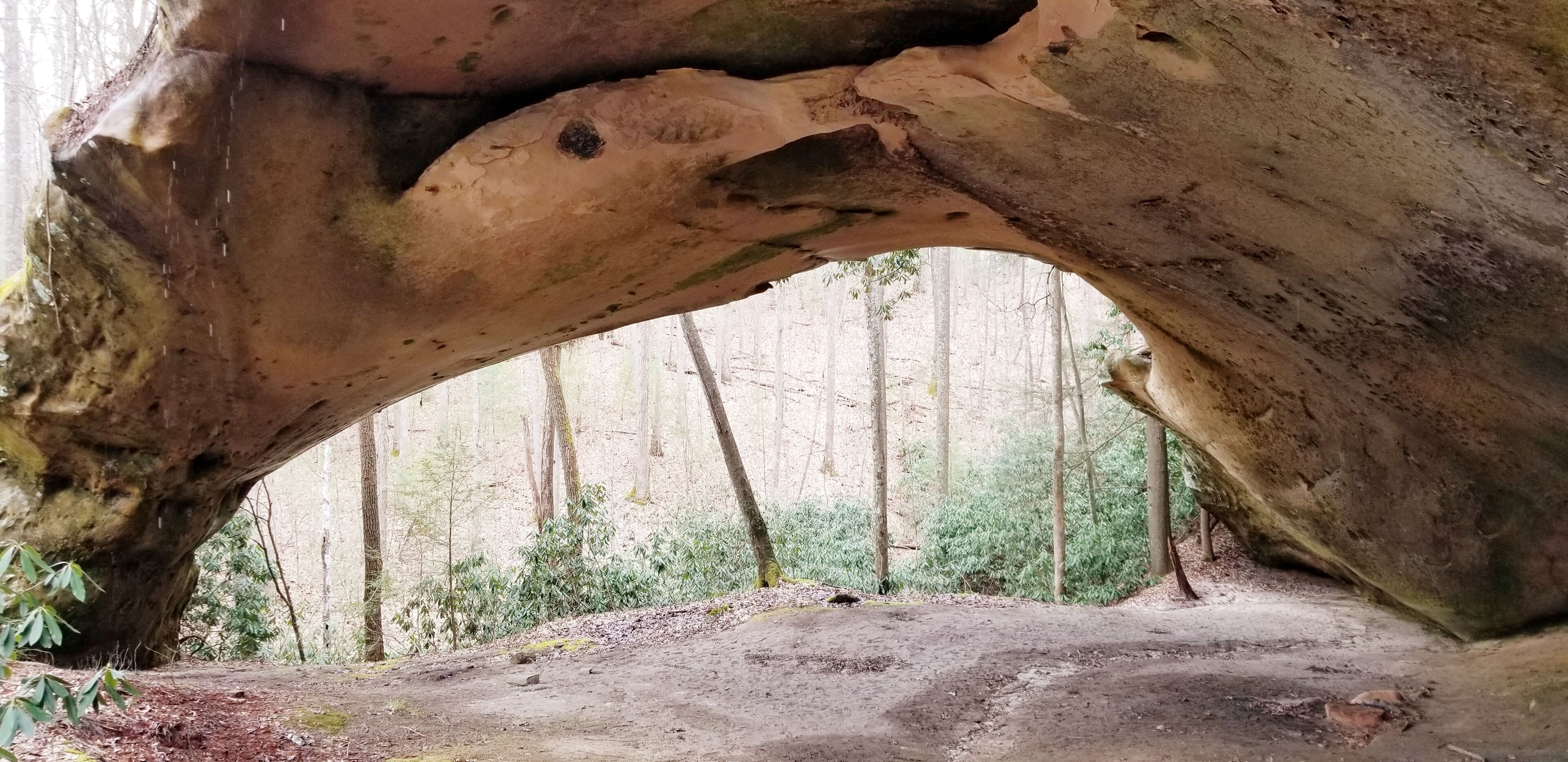 Story is Native Americans gave this arch its name because they used its height as an advantage when hunting buffalo .. It is quite awesome.. (2/19)