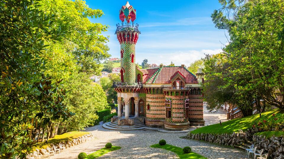 El Capricho in Comillas, Spain
