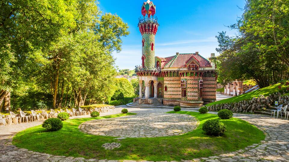El Capricho in Comillas, Spain