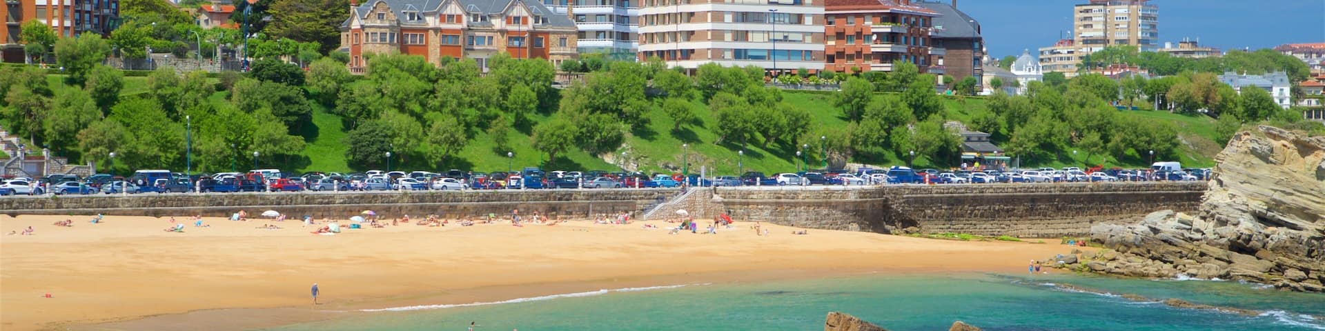Magdalena Peninsula showing a sandy beach, rugged coastline and general coastal views