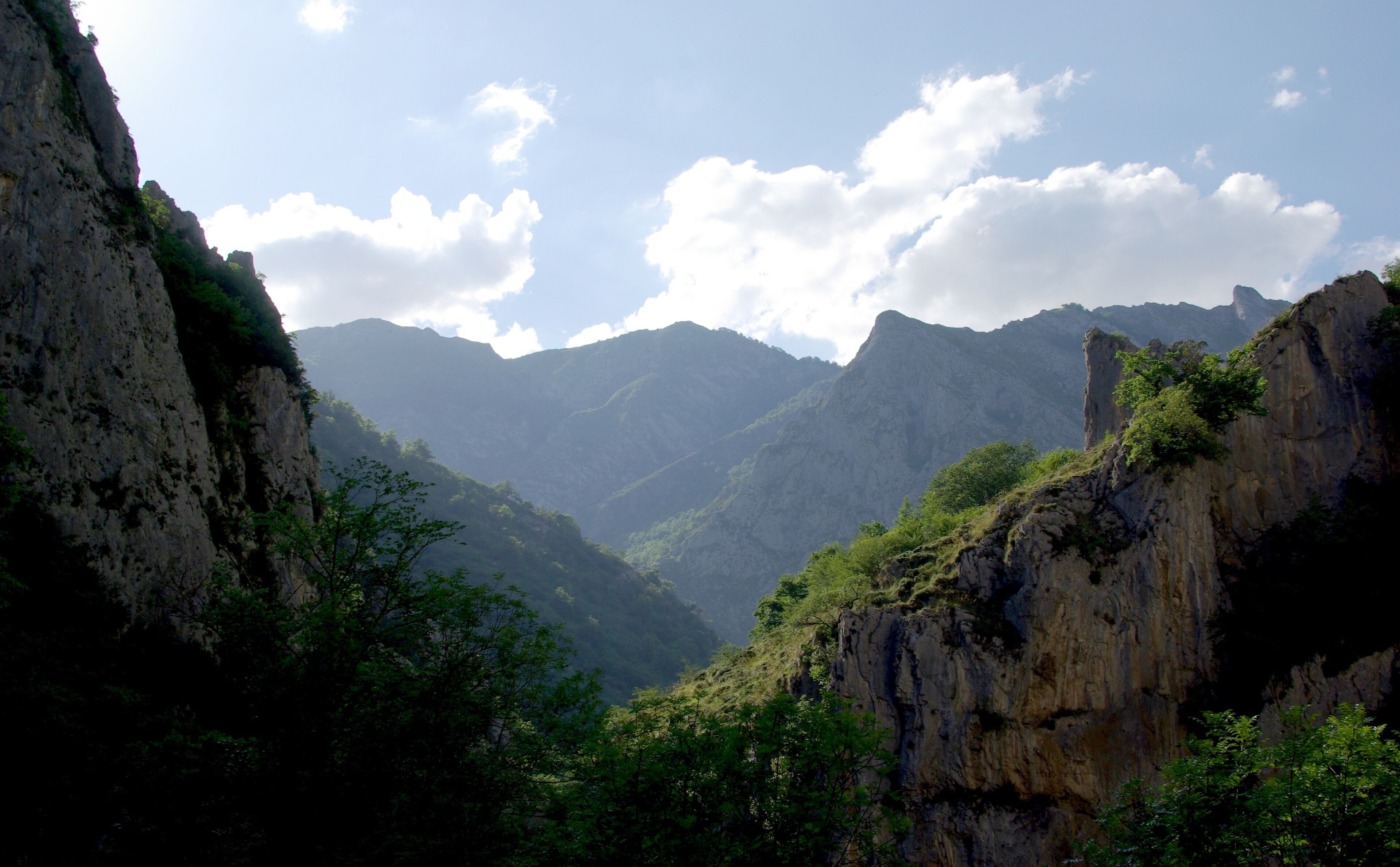 Driving through the Picos