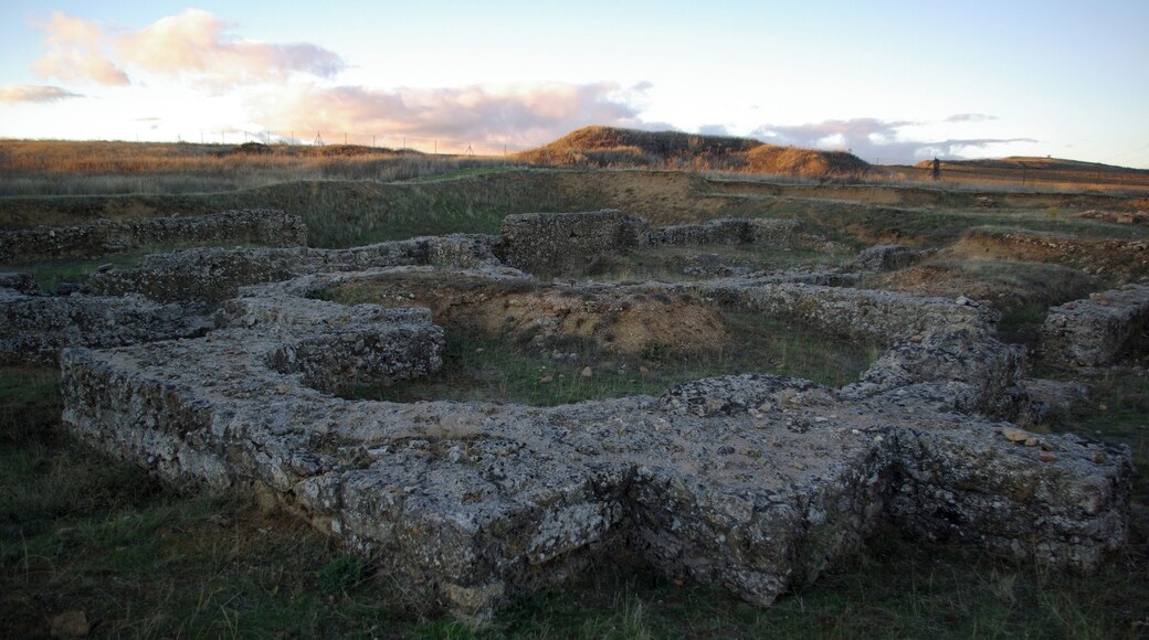 Archaeological site of Lancia ancient city, Villasabariego (LeĂłn, Spain).