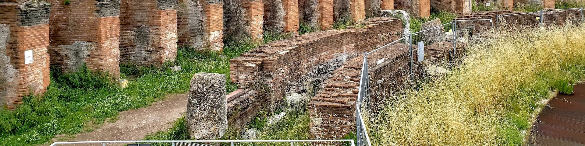 A short drive or bus from Caserta takes you here, where there is the ruins of a Roman Colosseum. The restaurant is fantastic, by the way.