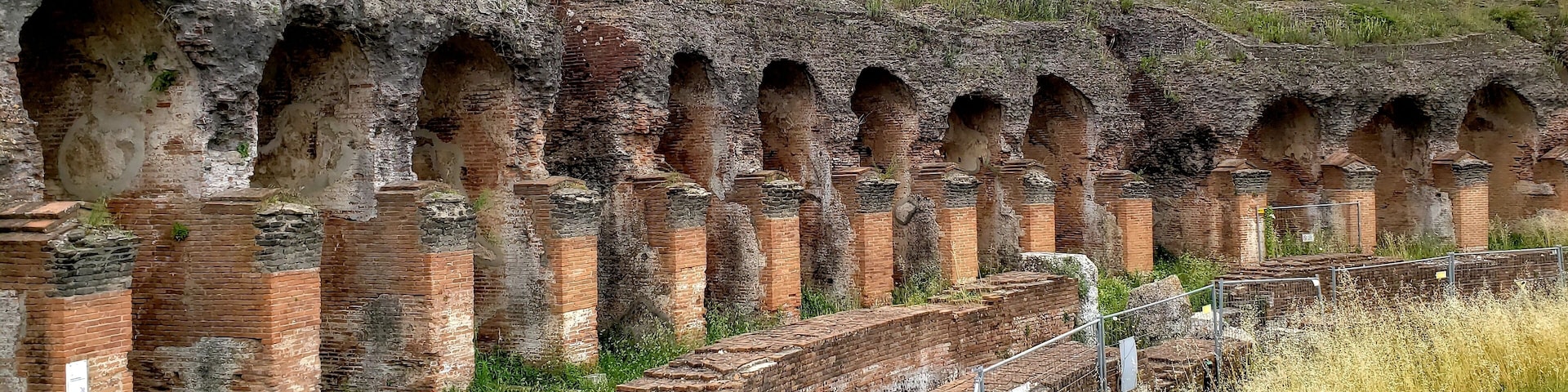 A short drive or bus from Caserta takes you here, where there is the ruins of a Roman Colosseum. The restaurant is fantastic, by the way.