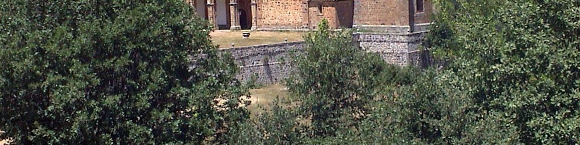 Our Lady of La Velilla Sanctuary in Valderrueda (León, Spain).