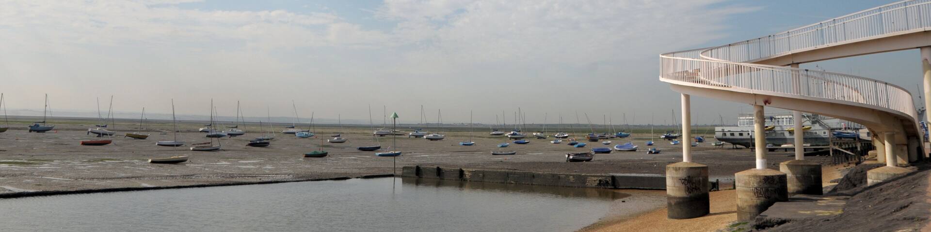 Footbridge at Leigh-on-sea