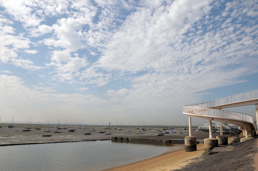 Footbridge at Leigh-on-sea