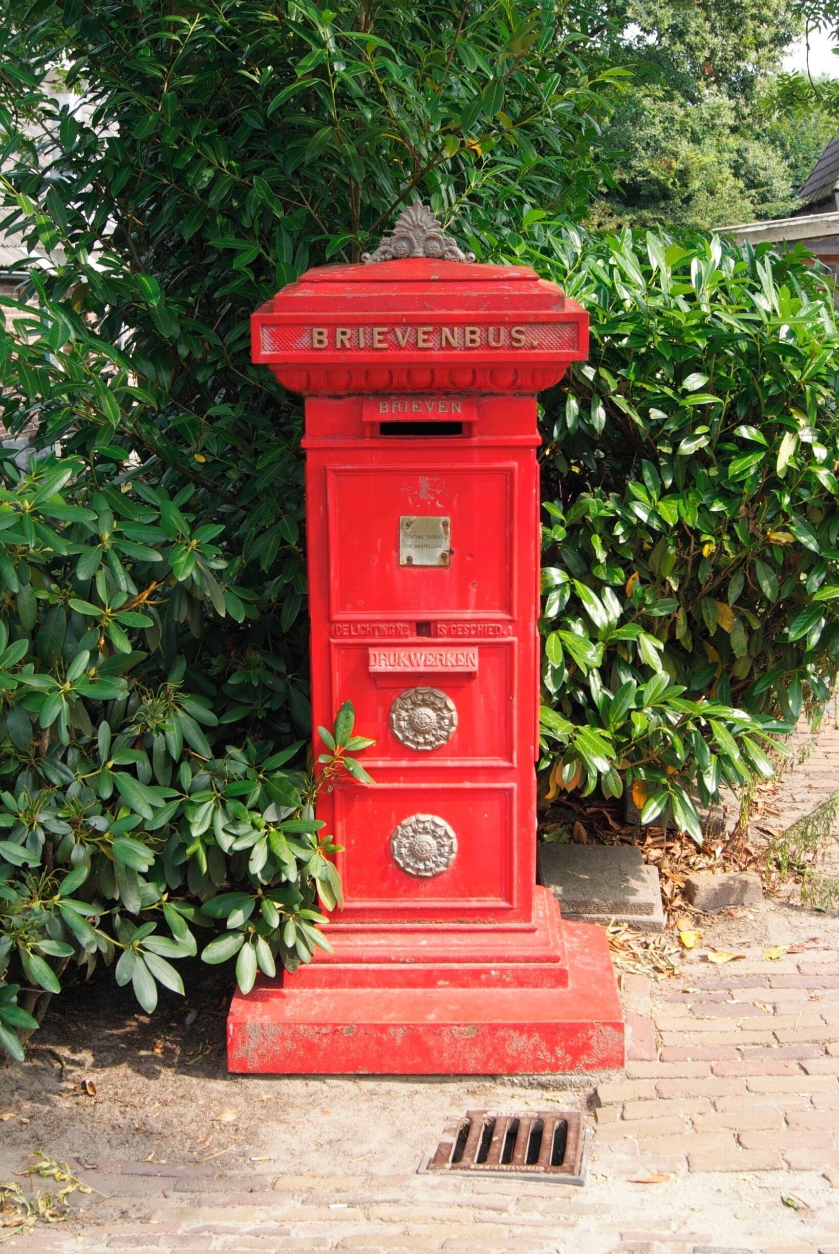 Openluchtmuseum Orvelte, 
Oude NL PTT Brievenbus