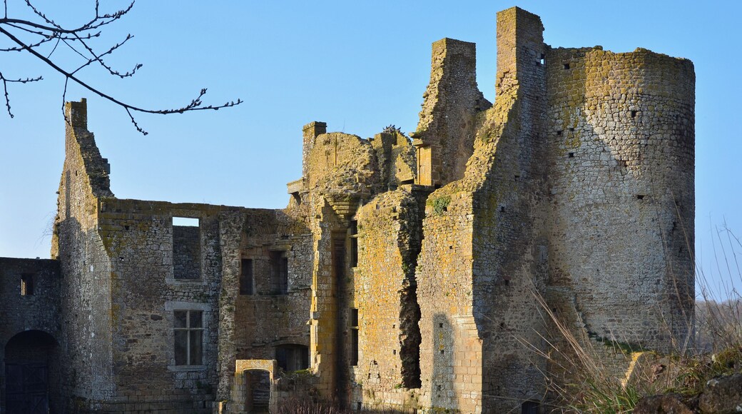 This building is indexed in the Base Mérimée, a database of architectural heritage maintained by the French Ministry of Culture, under the reference PA00109521 .