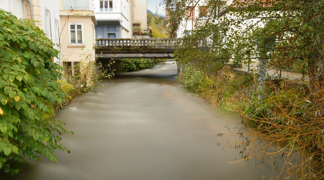 This file was uploaded with Commonist. La Savoureuse, à Giromagny. Photo réalisée avec un filtre ND400.