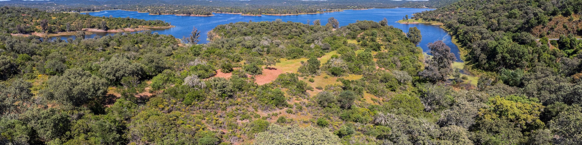 Retortillo reservoir, Sierra de Hornachuelos Natural Park, province of Córdoba, Andalusia, Spain