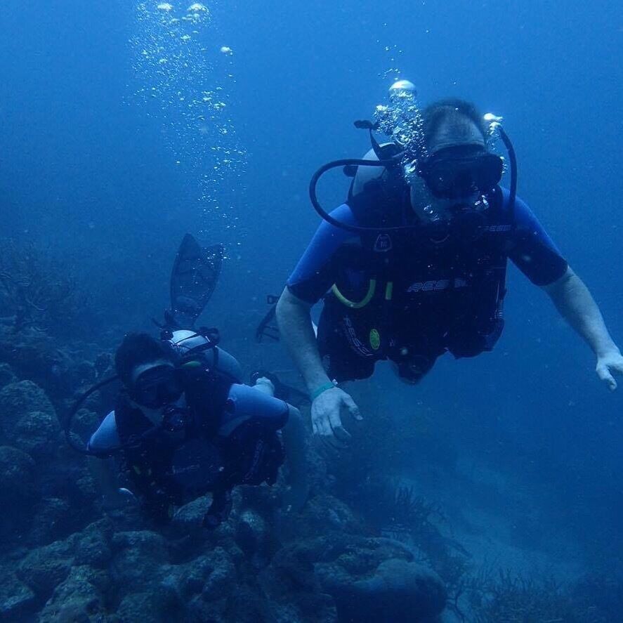 The beautiful sea at Aruba's Mangel halto.
#Blue Travel Photo Contest
