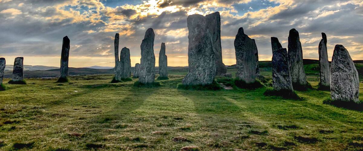 The Callanish standing stones look so different depending on the time of day. If you visit make sure to visit Callanish II and Callanish III, not just the main set of stones. They are close by and all worth seeing.