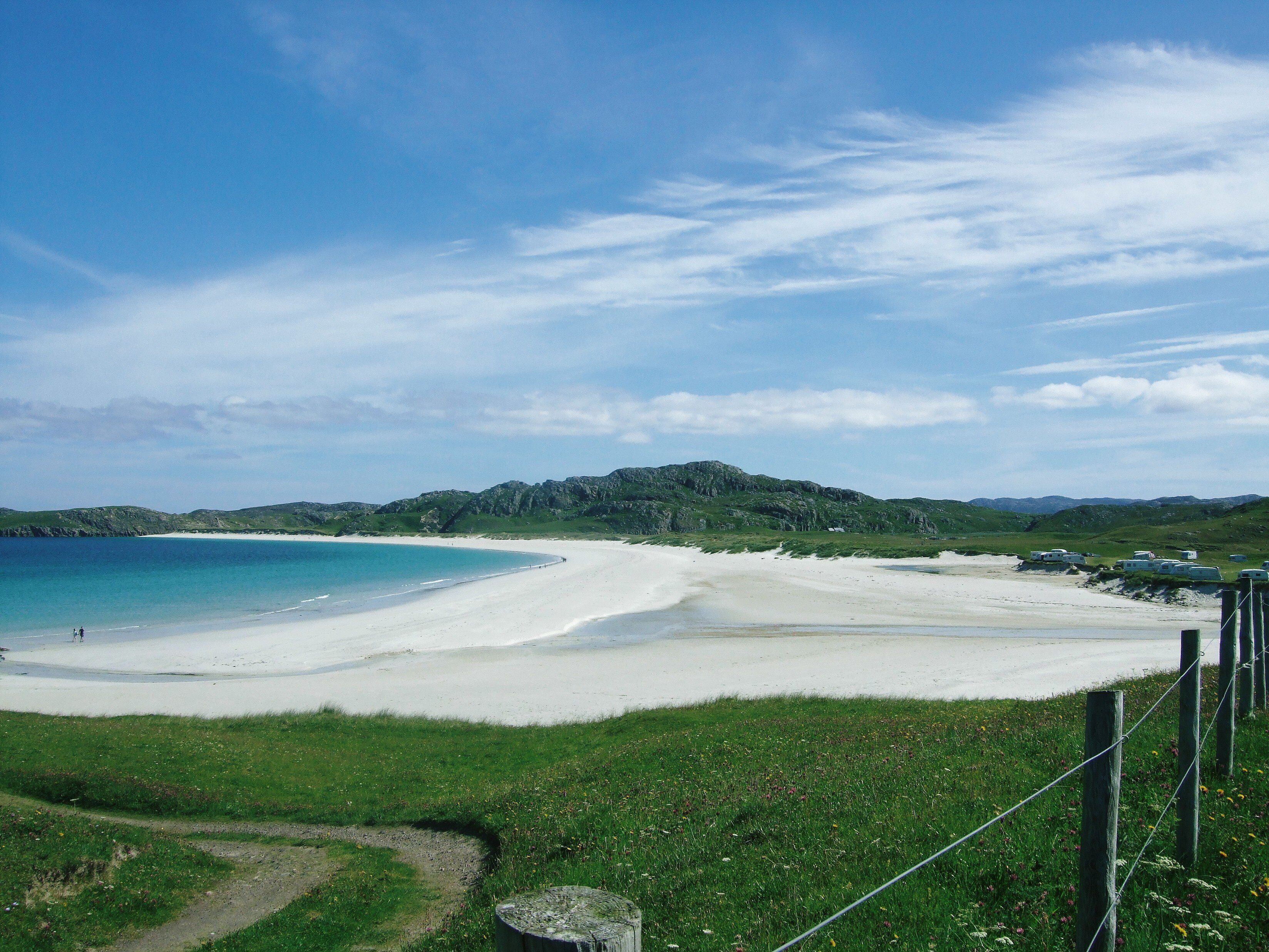 beach at cnip in lewis