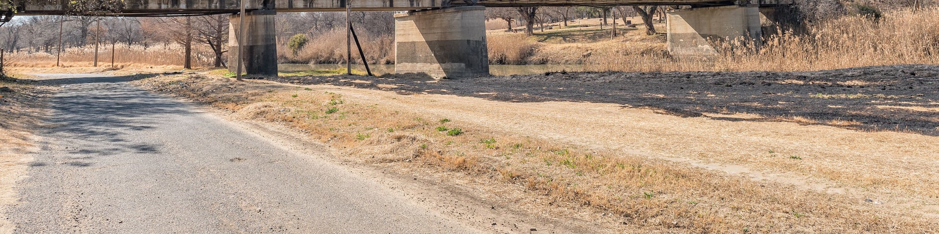 Sarel Cilliers Bridge over the Vals River, in Kroonstad