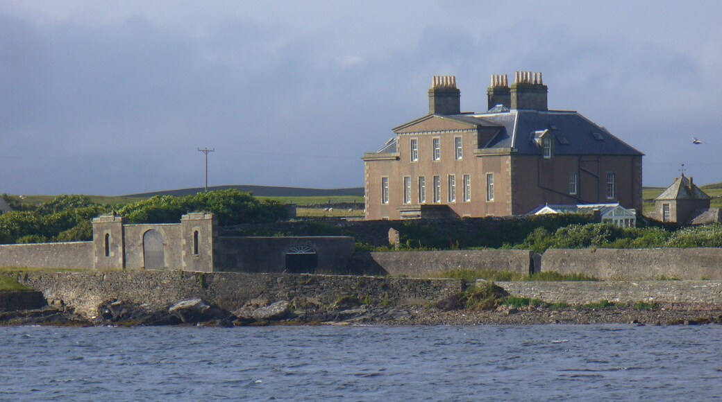 Evening at Gardie House