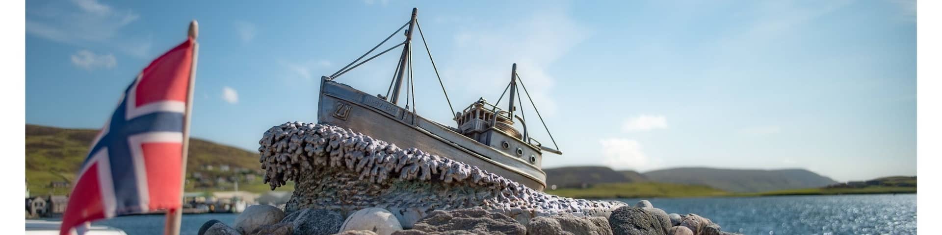 Shetland bus memorial WW2