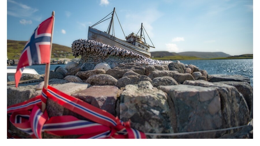 Shetland bus memorial WW2