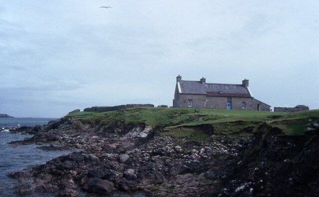 Visitor Centre on Isle of Noss, Shetland, Scotland