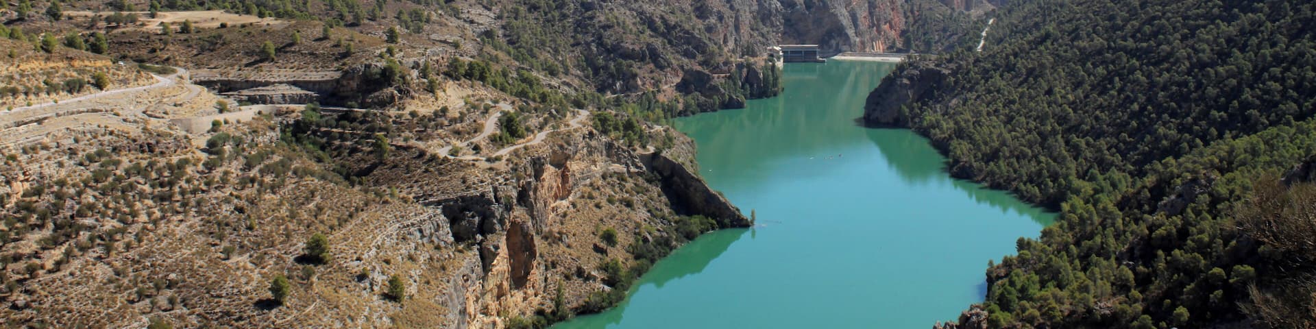 Desde el Santuario: Embalse de El Molinar - 12:15 pm del 16 de septiembre de 2012