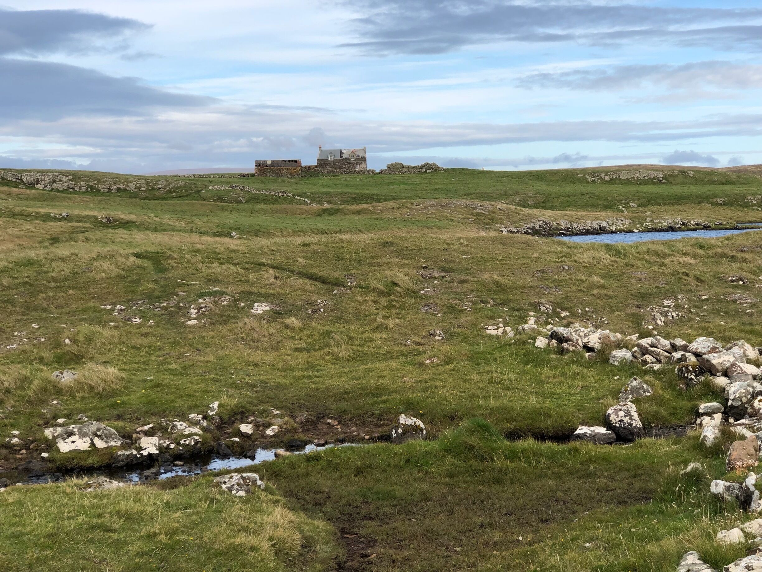 Farm adjacent to Eshaness cliffs.
